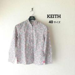 未使用品♪KEITH キース　ギンガムチェック　リバティ　シャツ　42 zy-00071_8.jpg