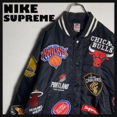 Supreme Nike NBA スタジャン ブラック L Buy Supreme x Nike x NBA Teams Warm Up Jacket 'Black