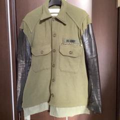gilet リメイク ジレ ミリタリー ジャケット グレッグローレン 再構築 gilet リメイク ジレ ミリタリー ジャケット グレッグローレン