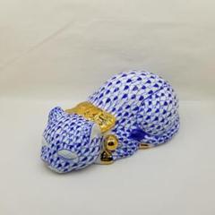 FINE PORCELAIN ファインポーセレン 猫 置物 ノリタケ - メルカリ