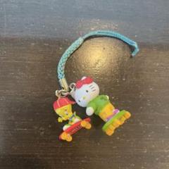 レトロ　ハローキティ　ストラップ　トゥイーティー　レア