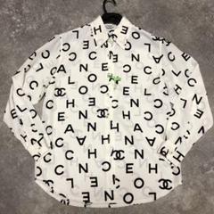 セール 海外 □ CHANEL ココマーク ヴィンテージ ホワイト ブラウス BOUTIQUE トップス