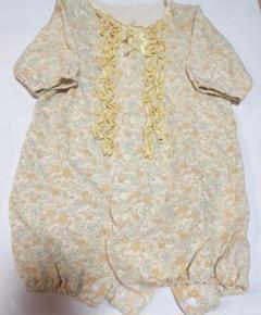 花柄ロンパース 50-60cm