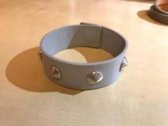 最終価格 Cadeaux レザーブレスレット