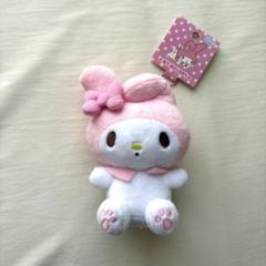 【タグ付き】マイメロ　ぬいぐるみキーホルダー　サンリオ