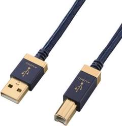 エレコム AVケーブル/音楽伝送/A-Bケーブル/USB2.0/1.0mのサムネイル