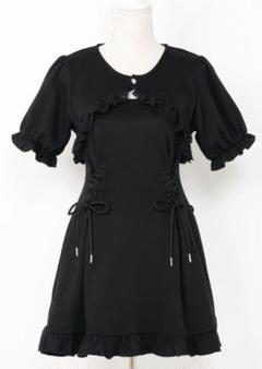 Dear my love whip サイドレースアップボレロスウェットワンピ5L