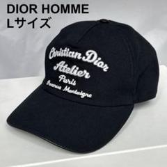 いるか DIOR HOMME ATELIER アトリエロゴ マフラー DIOR HOMME ATELIER アトリエロゴ刺繍 キャップ ブラック - メルカリ