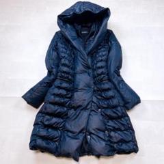 最新 美品 MaxMara 極暖 肉厚 フード Aライン ジレ ダウンコート ジャケット・アウター