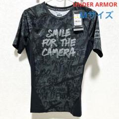 アンダーアーマー ヒートギア 半袖 Tシャツ 総柄UNDER ARMOR
