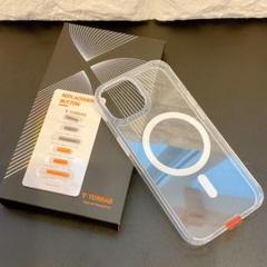 iPhone15 ケース　MagSafe対応　クリア