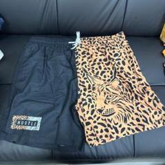 アニマル ヒョウ柄 水着 ハーフパンツ XXL(JP表記3XL)