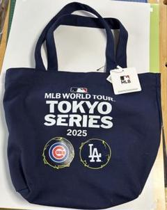 MLB 東京シリーズ2025 バルーントートバッグ 大 2025 MLB Tokyo Series Balloon Tote Bag Navy Cubs Dodgers
