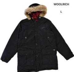 WOOLRICH ウールリッチ アークティックパーカー ダウン チェック L 黒