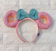 ディズニー　アナハイム　ミニー　スイーツ　ドーナツ　ピンク　カチューシャ　♡