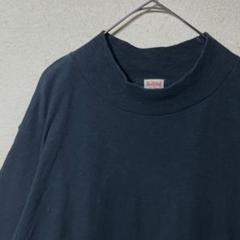 Healthknit ヘビーウェイト モックネック 長袖Tシャツ ヘルスニット