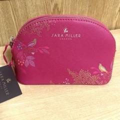 ［新品］SARA MILLER サラミラー スモール　コスメポーチ　ピンク