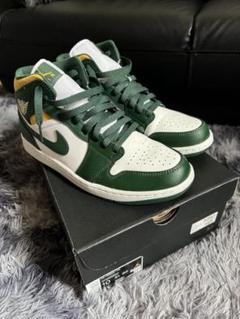 シューズ(男性用) Nike Air Jordan 1 MidSeattle Supersonics Nike Air Jordan 1 Mid 