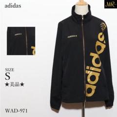 ★美品★ アディダス トップス ジャージ 長袖 金ロゴ ジップ ストリート系