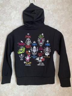 新品・未使用ディズニー ヴィランズ フード付き パーカーユニセックス Lサイズ ディズニーヴィランズデザイン！東京ディズニーランド パーカー -