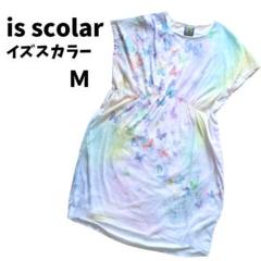 ✨極美品✨is scolar イズスカラー 蝶柄 ワンピース チュニック