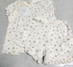 【新品未使用】apres les cours 花柄上下セット　パジャマ