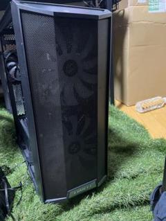 PCケース、ASUS B450マザーボード、Corsair RM850電源セット
