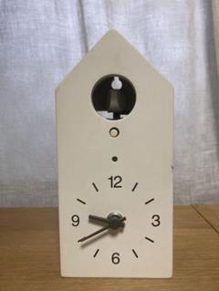 【廃盤品】無印良品　鳩時計動作確認済み　グレー茶色 廃盤品】無印良品 鳩時計動作確認済み グレー茶色 - メルカリ