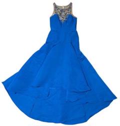 Marchesa Notte ライトブルー マキシドレス サイズ2 7号 9号 Marchesa Notte ライトブルー マキシドレス サイズ2 7号 9号