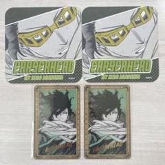 ヒロアカ原画展　アートコースター　箔押しクリアカード　相澤消太　イレイザーヘッド
