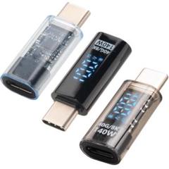 USB-CtoUSB-C出力 画面表示変換アダプター 140W PD 急速充電