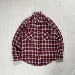 【90s vintage】ネルシャツ　プリントネル　チェック　グランジ　トルコ製
