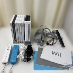 Wiiセット　引退品　本体〜リモコン〜ソフトまで