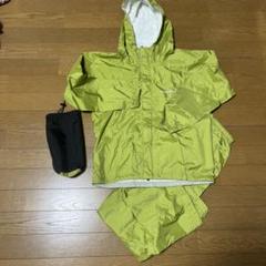 【新品未使用】montbellレインウェア上下　150cm グリーン montbell/モンベル/レインダンサー上下セットOCWV（レディース