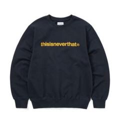 thisisneverthat ネバザ 刺繍 スウェット 黒 着用感L-XL T-Logo Crewneck – thisisneverthat® JP