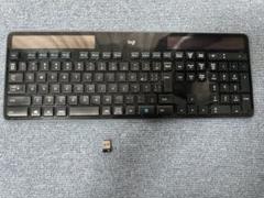 充電・電池不要　Logicool K750ソーラー充電 薄型ワイヤレスキーボード