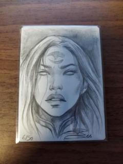 覆いを割く者、ナーセット アーティストプルーフMagali Villeneuve