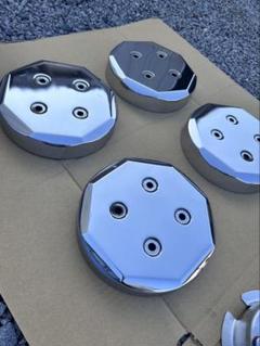 4軸低床用　ホイールブラケット　デコトラ Yahoo!オークション -「ホイールスピンナーブラケット」の落札