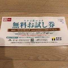 スタジオマリオ 無料お試し券