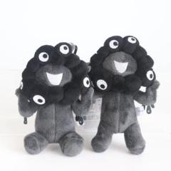 ☆黒ミャクミャク お座り＆立っちペアセット カラビナ付き