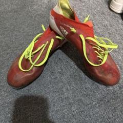 adidas サッカーシューズ・スパイク レッド/ホワイト/グリーン