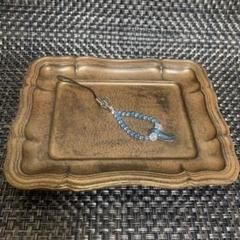 【夢叶う】アクアオーラ 勾玉 パワーストーン ストラップ