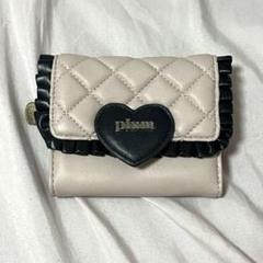 pium 財布 黒 piumモノグラムウォレット