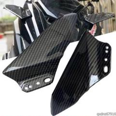 ◆値下げ☆新品　ZX14用　フェアリングパーツ カーボン調 ブラック 左右セット ◇値下げ☆新品ZX14用フェアリングパーツ カーボン調 ブラック