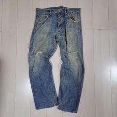激レア✨️未使用級 EVISU パイソン柄 デニムジーンズ W36L35