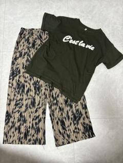 coca Tシャツ130cmとパンツセット140cm コーデセット