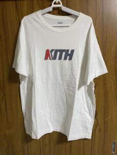 KITH キス tシャツ アメリカ星条旗 サイズM ホワイト 白