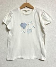 apres les coursハートモチーフTシャツ　アプレレクール　140cm