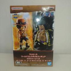 BANDAI - 【新品・未開封品】ジャンプ ワーコレ　エース&amp;ヤマト, ルフィ&amp;ロー&amp;キッド 中古】(本体A/箱B)週刊少年ジャンプ ワールドコレクタブル