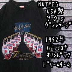 NUTMEG USA DREAM TEAM ドリームチーム 半袖Tシャツ NUTMEG USA DREAM TEAM ドリームチーム 半袖Tシャツ